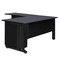 Fusion Fusion L-Desks with Storage, 72 D X 29 H, 66 W X Wood, Metal MLD663042GY - alternate 5